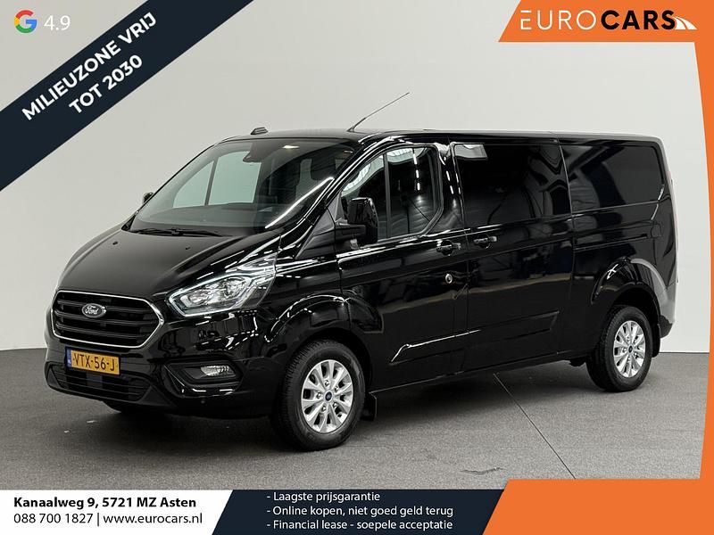 Zwart Occasion 2023 Ford Transit Custom Limited Van | € 30.990 (Goede deal) - Afbeelding 1/4