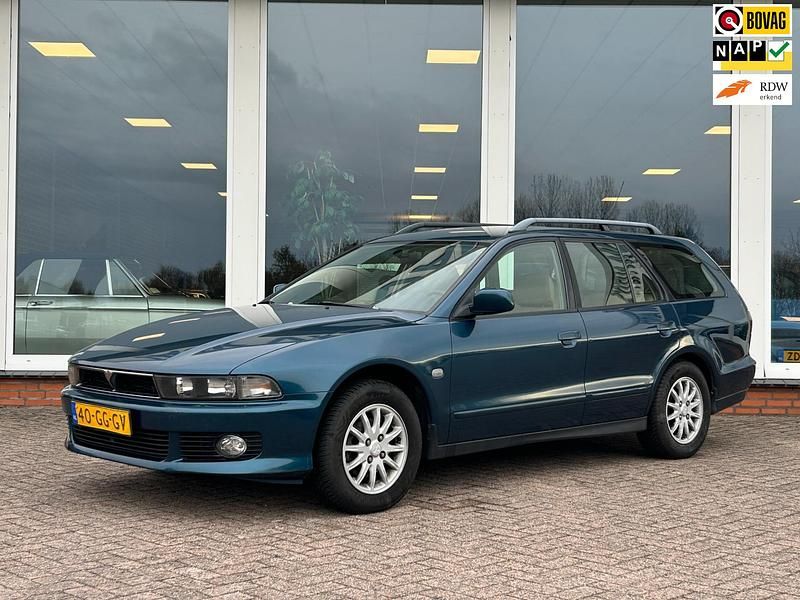 Blauw Gebruikt 2000 Mitsubishi Galant Stationwagen | € 4.450 - Afbeelding 1/4
