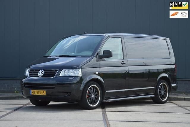 Zwart Gebruikt 2007 VW T5 Van | € 3.750 (Super prijs) - Afbeelding 1/4