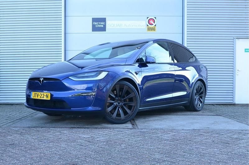 Blauw Occasion 2026 Tesla Model X Plaid SUV | € 82.500 - Afbeelding 1/4