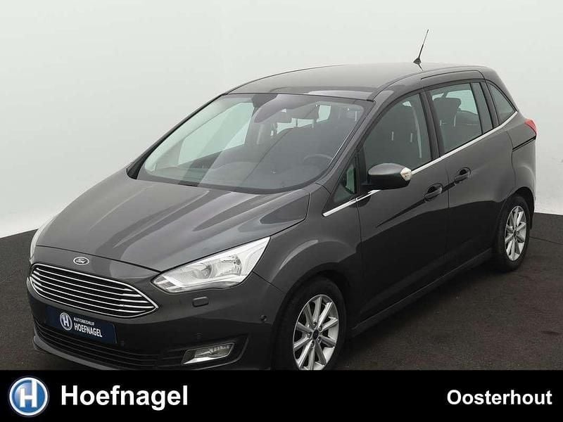 Grijs Gebruikt 2015 Ford C-MAX Titanium MPV | € 11.900 (Eerlijke prijs) - Afbeelding 1/4