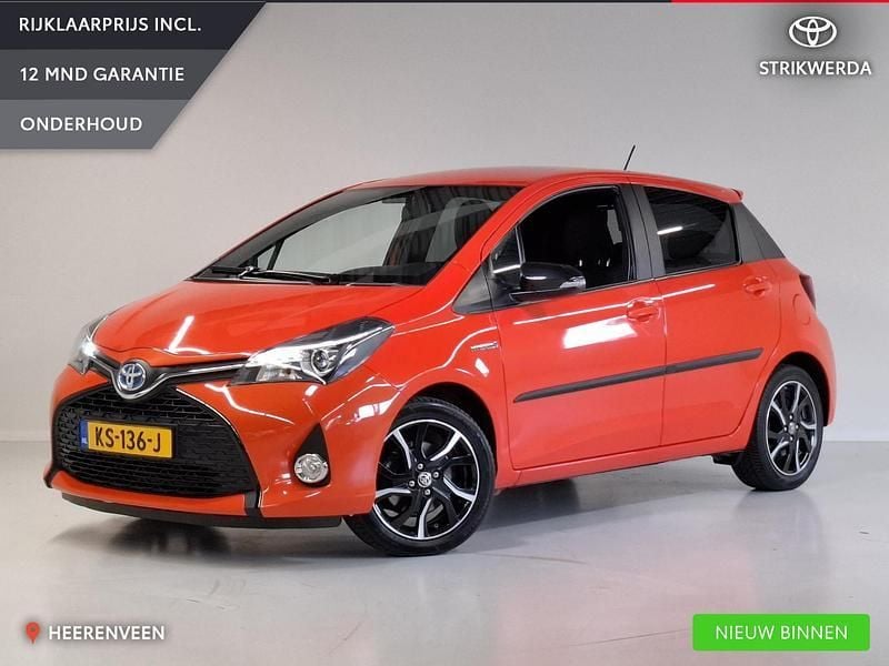 Oranje Gebruikt 2016 Toyota Yaris Hybrid Sport Hatchback | € 14.945 (Goede deal) - Afbeelding 1/4
