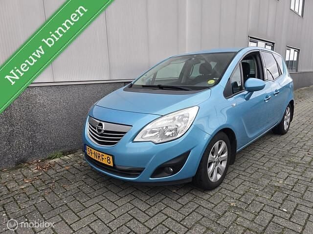 Blauw Gebruikt 2010 Opel Meriva Selection MPV | € 2.999 (Eerlijke prijs) - Afbeelding 1/4