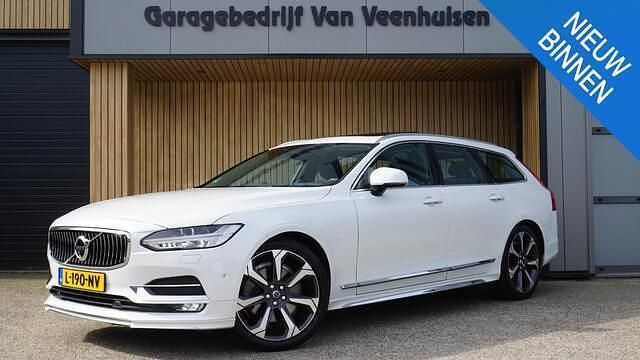 Wit Gebruikt 2017 Volvo V90 Inscription Stationwagen | € 35.950 (Iets duurder) - Afbeelding 1/4