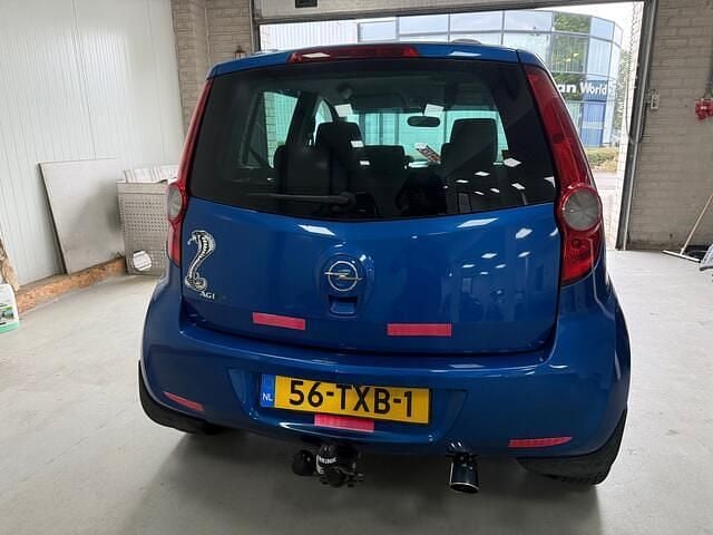 Occasion Opel Agila Edition 68 PK (50 kW) 2012 Blauw Hatchback