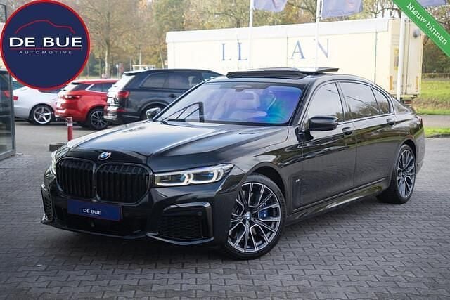 Zwart Gebruikt 2022 BMW 740L M Sport Sedan | € 68.911 - Afbeelding 1/4