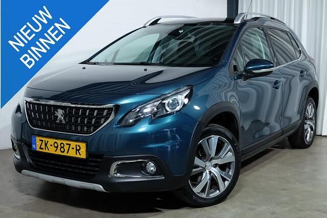 Groen Gebruikt 2019 Peugeot 2008 Allure SUV | € 8.750 (Super prijs) - Afbeelding 1/4