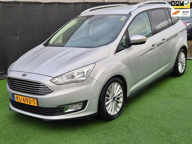 Grijs Occasion 2016 Ford Grand C-Max Titanium MPV | € 8.740 (Goede deal) - Afbeelding 1/4