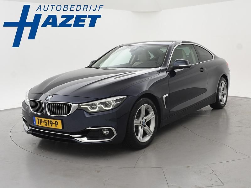Blauw Gebruikt 2018 BMW 420 Luxury Line Coupé | € 21.950 (Eerlijke prijs) - Afbeelding 1/4