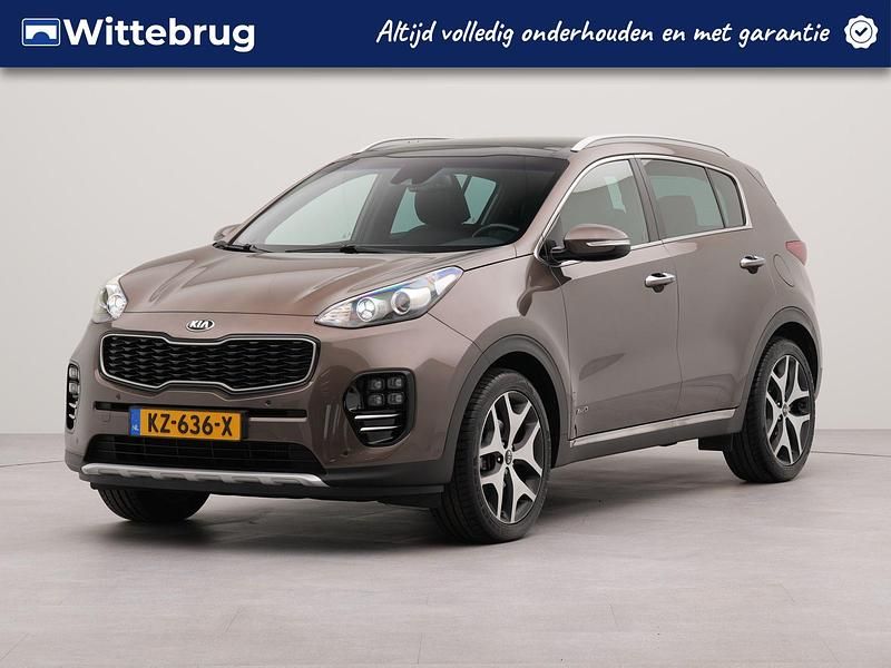 Bruin (metallic) Gebruikt 2017 Kia Sportage GT-Line SUV | € 20.925 (Eerlijke prijs) - Afbeelding 1/4