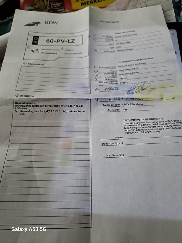 Zwart Gebruikt 2005 VW Golf IV Sportline Hatchback | € 1.750 - Afbeelding 1/4