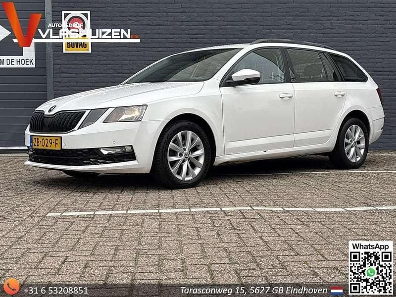 Occasion Skoda Octavia Business Line 116 PK (85 kW) 2019 Wit Stationwagen