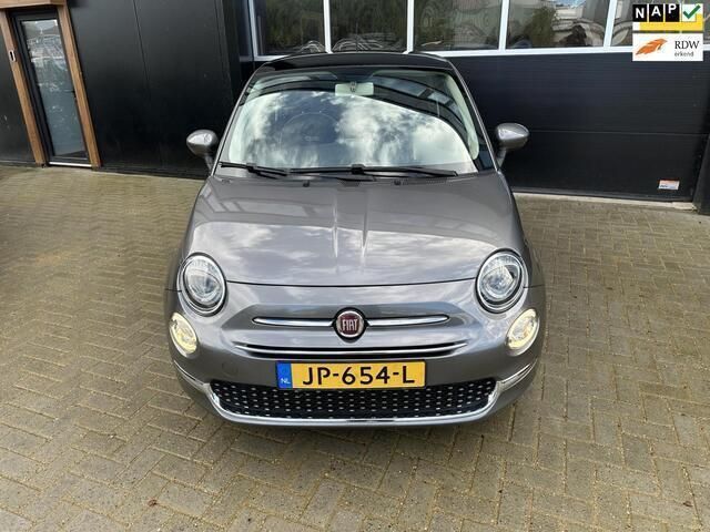 Grijs Gebruikt 2016 Fiat 500 Lounge Hatchback | € 8.450 (Eerlijke prijs) - Afbeelding 1/4