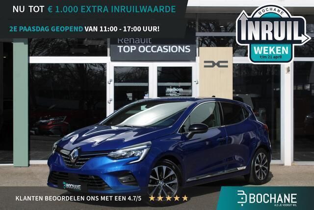 Bleu iron (rqh) Gebruikt 2023 Renault Clio V Techno Hatchback | € 20.700 (Eerlijke prijs) - Afbeelding 1/4