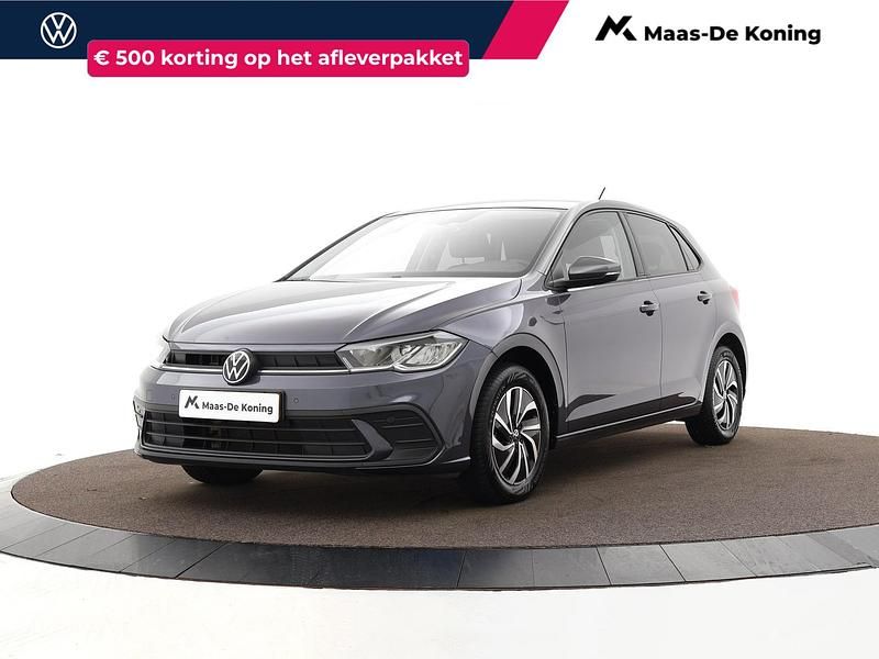 Grijs Gebruikt 2023 VW Polo Life Hatchback | € 18.880 (Goede deal) - Afbeelding 1/4