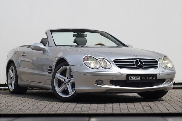 Zilver Gebruikt 2002 Mercedes SL500 Cabriolet | € 27.950 (Duur) - Afbeelding 1/4