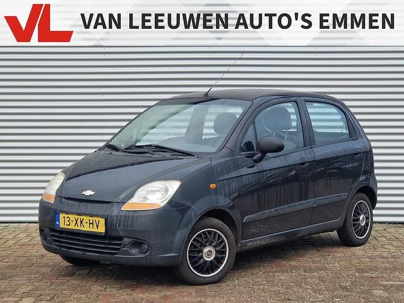 Zwart Gebruikt 2007 Chevrolet Matiz Hatchback | € 498 (Super prijs) - Afbeelding 1/4