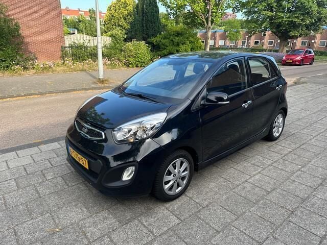 Zwart Gebruikt 2014 Kia Picanto Hatchback | € 3.993 (Super prijs) - Afbeelding 1/4