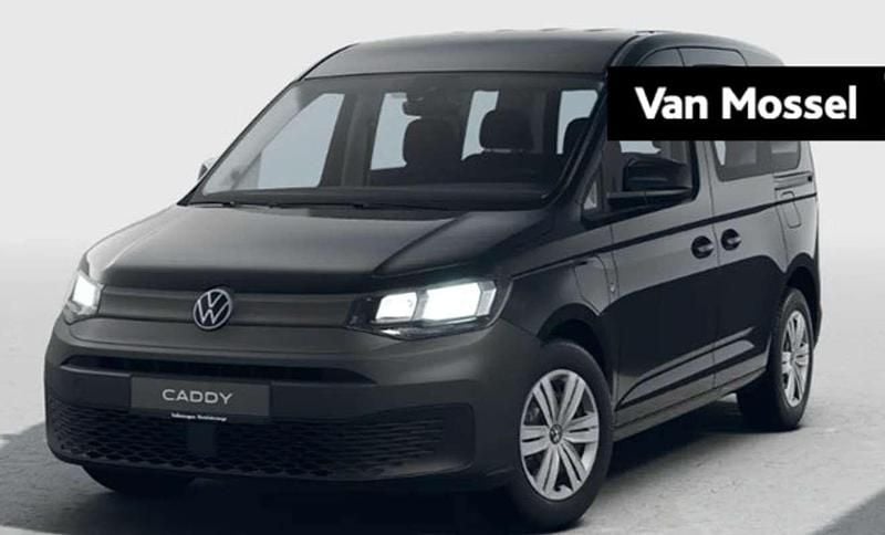 Zwart Nieuw 2025 VW Caddy MPV | € 42.900 - Afbeelding 1/4