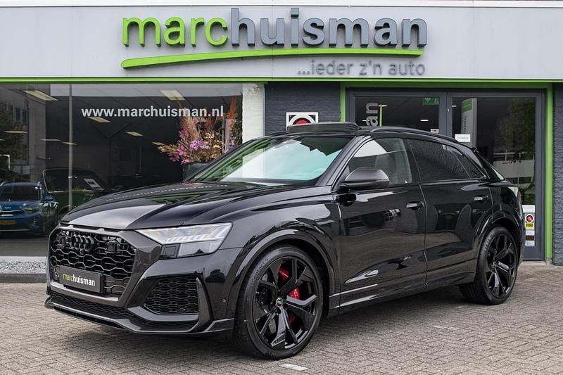 Zwart Gebruikt 2021 Audi RS Q8 Advanced Plus SUV | € 126.345 (Super prijs) - Afbeelding 1/4