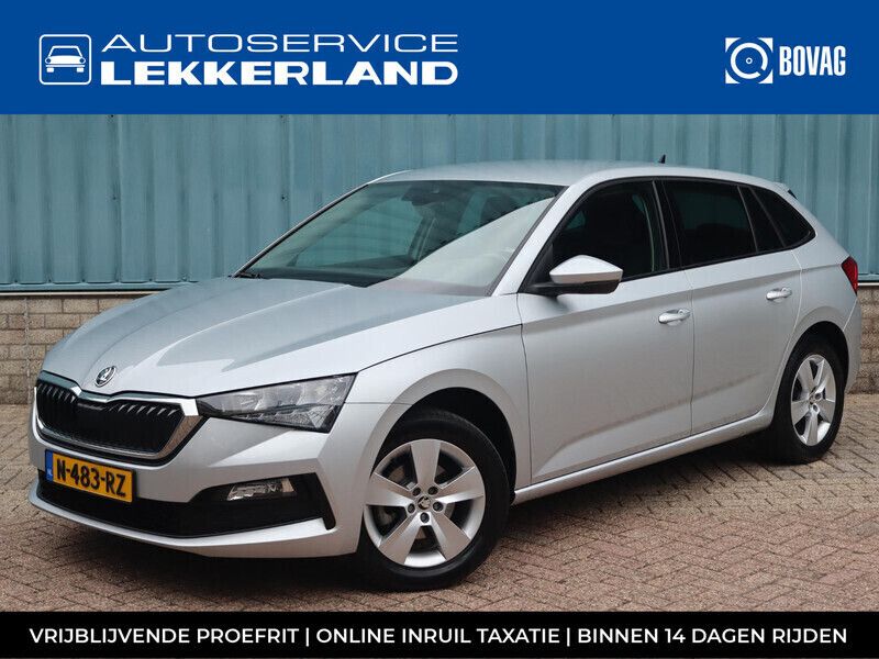 Grijs Gebruikt 2021 Skoda Scala Hatchback | € 18.425 (Eerlijke prijs) - Afbeelding 1/4