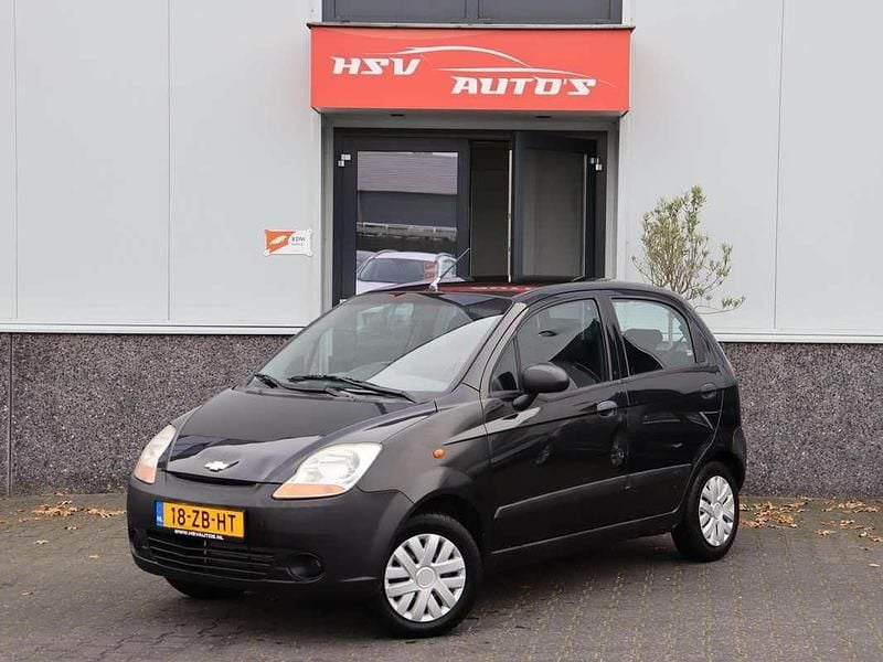 Zwart Gebruikt 2007 Chevrolet Matiz Hatchback | € 999 (Eerlijke prijs) - Afbeelding 1/3