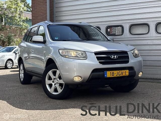 Grijs Gebruikt 2009 Hyundai Santa Fe Dynamiq SUV | € 6.950 (Eerlijke prijs) - Afbeelding 1/4