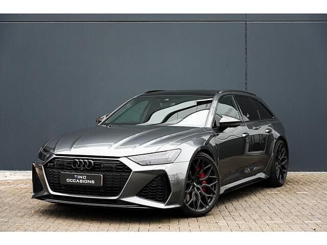 Grijs (metallic) Gebruikt 2020 Audi RS6 S-Line Stationwagen | € 92.999 - Afbeelding 1/4