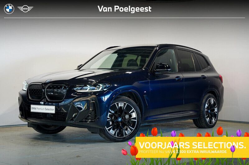 Blauw, metallic lak Gebruikt 2023 BMW iX3 Executive SUV | € 51.995 (Eerlijke prijs) - Afbeelding 1/4