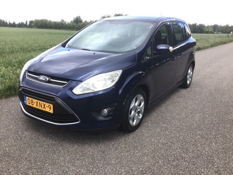 Blauw Gebruikt 2012 Ford Grand C-Max Trend MPV | € 7.950 (Iets duurder) - Afbeelding 1/4