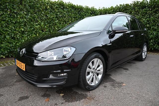 Zwart Gebruikt 2017 VW Golf VII Stationwagen | € 11.450 (Eerlijke prijs) - Afbeelding 1/4
