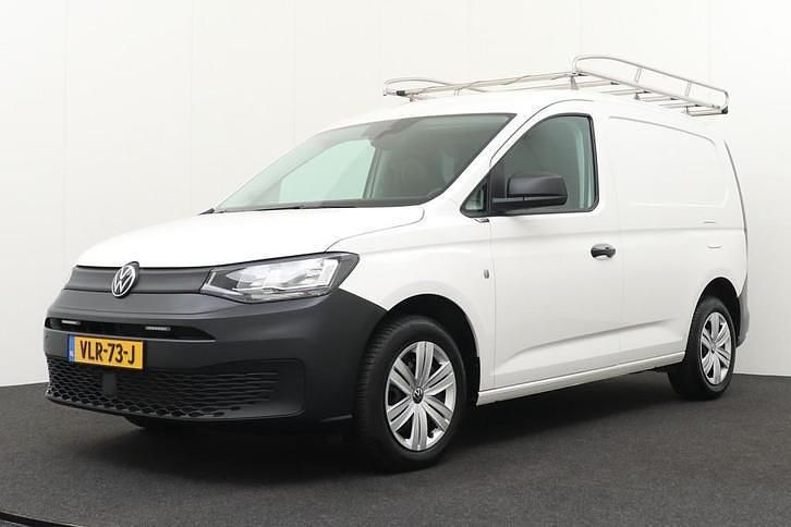 Wit Gebruikt 2021 VW Caddy Business+ MPV | € 24.940 (Super prijs) - Afbeelding 1/4