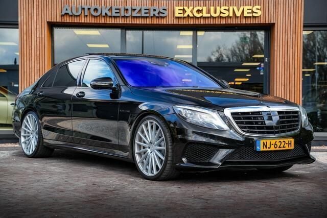 Zwart Gebruikt 2015 Mercedes S63 AMG AMG Sedan | € 59.900 (Eerlijke prijs) - Afbeelding 1/4