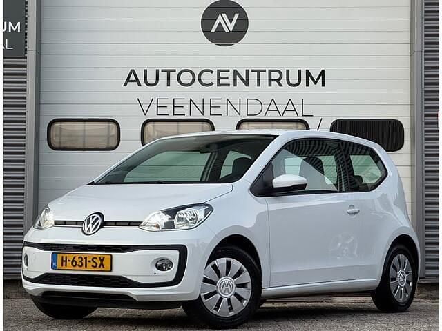 Wit Gebruikt 2017 VW up! Hatchback | € 5.950 (Super prijs) - Afbeelding 1/4