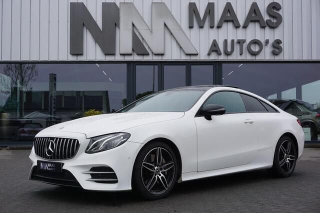 Wit Gebruikt 2018 Mercedes E350 AMG Coupé | € 39.950 (Eerlijke prijs) - Afbeelding 1/4