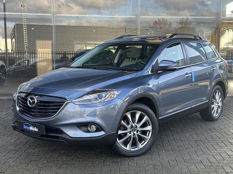 Blauw Gebruikt 2014 Mazda CX-9 Exclusive SUV | € 14.949 - Afbeelding 1/4