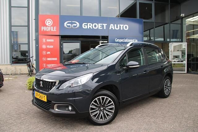 Grijs Gebruikt 2019 Peugeot 2008 Active SUV | € 12.800 (Super prijs) - Afbeelding 1/4