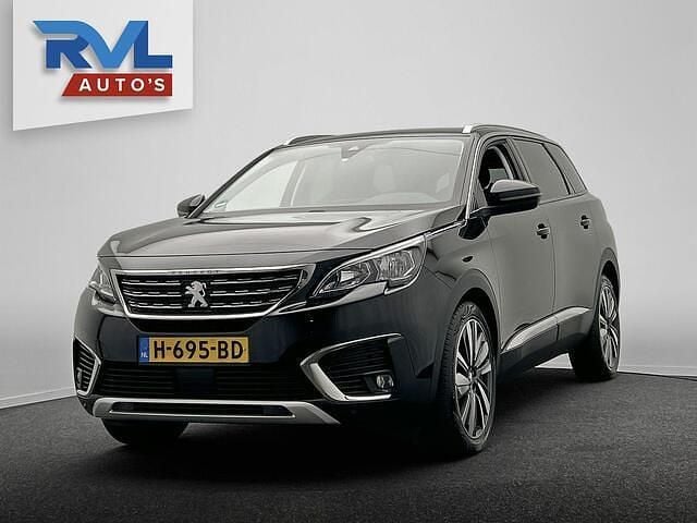 Zwart Occasion 2020 Peugeot 5008 Allure MPV | € 18.900 (Goede deal) - Afbeelding 1/4