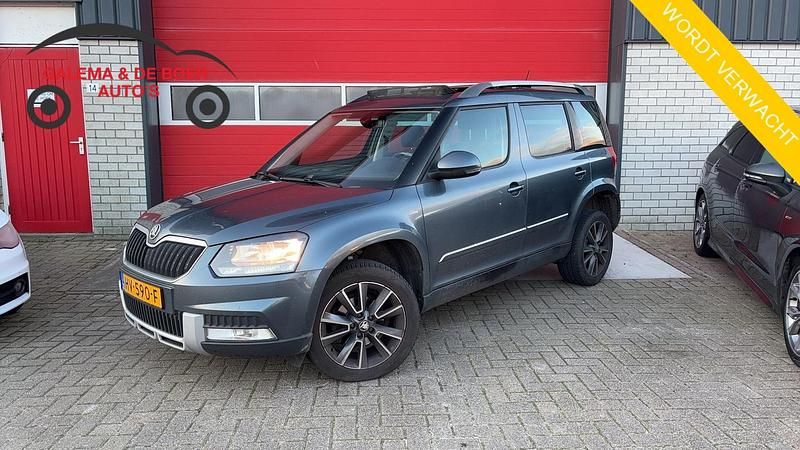 Grijs Gebruikt 2016 Skoda Yeti Outdoor SUV | € 12.888 - Afbeelding 1/4