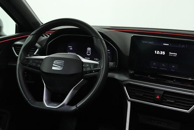 Occasion Seat Leon FR 150 PK (110 kW) 2021 Zwart Stationwagen