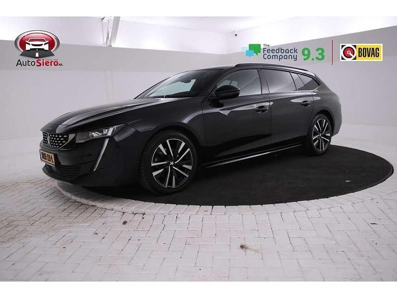 Zwart Gebruikt 2021 Peugeot 508 GT-line Stationwagen | € 20.995 (Super prijs) - Afbeelding 1/4