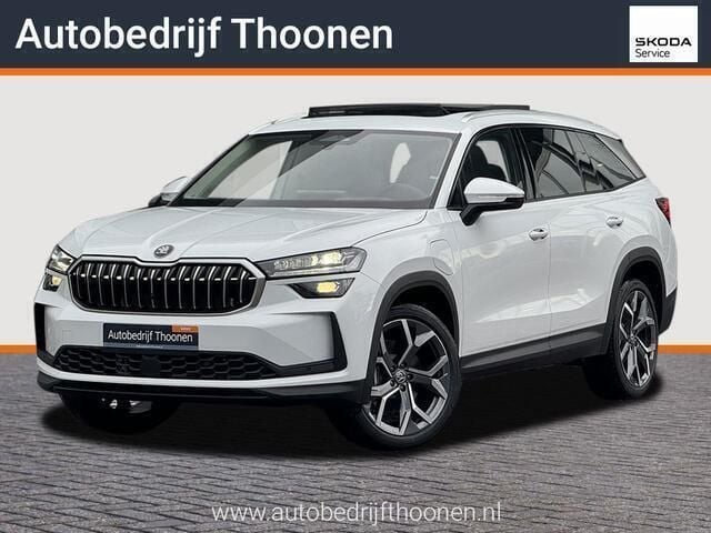Wit Nieuw 2024 Skoda Kodiaq Business Line SUV | € 54.900 (Eerlijke prijs) - Afbeelding 1/4
