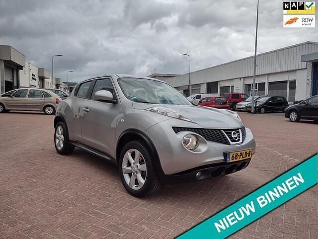Grijs Gebruikt 2011 Nissan Juke Acenta SUV | € 5.999 (Eerlijke prijs) - Afbeelding 1/4