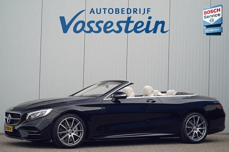 Zwart Gebruikt 2018 Mercedes 560 AMG line Cabriolet | € 97.500 - Afbeelding 1/4