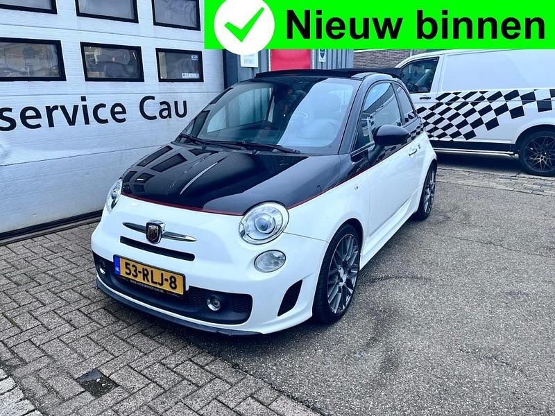 Wit (metallic) Gebruikt 2011 Fiat 500C Abarth Cabriolet | € 10.950 (Eerlijke prijs) - Afbeelding 1/4