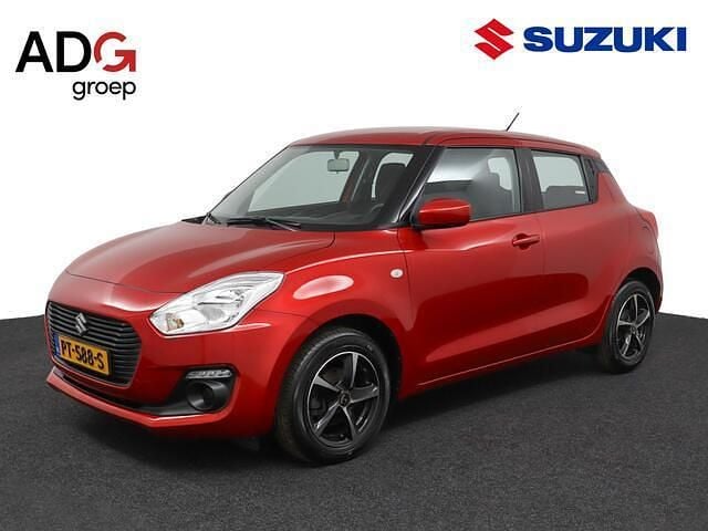 Rood Gebruikt 2017 Suzuki Swift Comfort Hatchback | € 12.950 (Eerlijke prijs) - Afbeelding 1/4