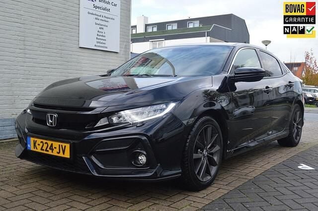 Zwart Gebruikt 2021 Honda Civic Black Edition Hatchback | € 23.900 (Duur) - Afbeelding 1/4