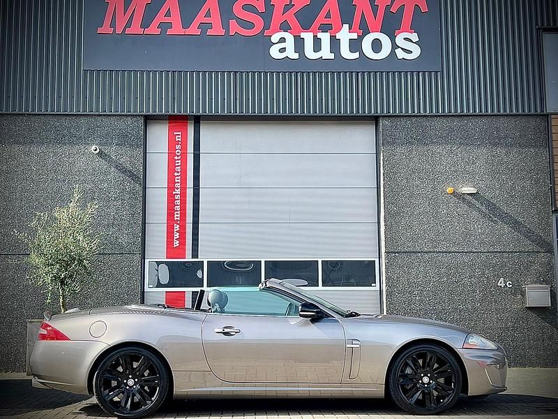 Grijs Gebruikt 2010 Jaguar XKR Supercharged Cabriolet | € 39.950 (Super prijs) - Afbeelding 1/4
