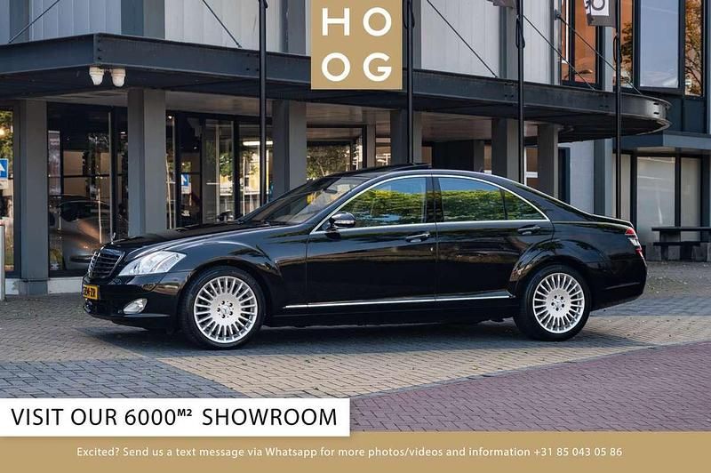Zwart Gebruikt 2005 Mercedes S500 Prestige Sedan | € 24.950 (Duur) - Afbeelding 1/4