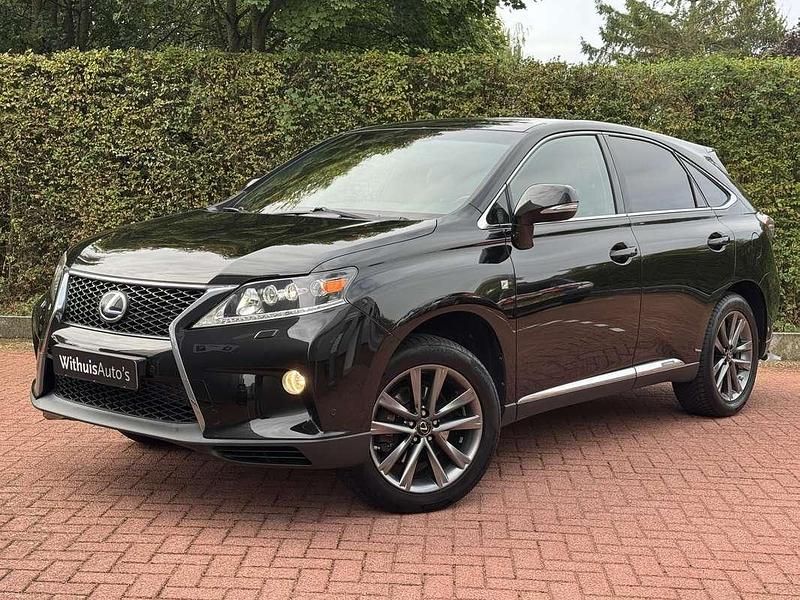 Zwart Gebruikt 2015 Lexus RX450h Sport Line SUV | € 26.950 (Eerlijke prijs) - Afbeelding 1/4
